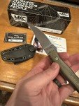 Montana Knife Company Blackfoot 2.0 Olive Knife