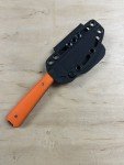 Norseman Knives MKC Meateater "Flattail" Orange G10