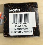 Norseman Knives MKC Meateater "Flattail" Orange G10