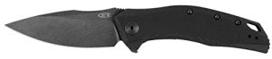 Zero Tolerance 0357BW Drop Point Knife, Blackwash Finish