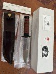 Hinderer Knives KABAR 3V Stonewash Micarta