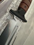 Hinderer Knives KABAR 3V Stonewash Micarta