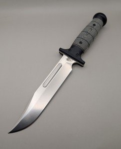 Rick Hinderer Kabar Knife - Stonewashed CPM-3V Blade