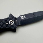 Rick Hinderer Maximus Bayonet Grind Knife - Black