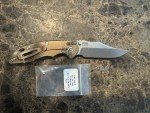 Rick Hinderer XM-18 3.5" Bowie Knife - Bronze