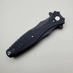 Rick Hinderer Maximus Bayonet Grind Knife - Black