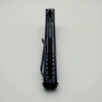Rick Hinderer Maximus Bayonet Grind Knife - Black