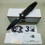Rick Hinderer Maximus Bayonet Grind Knife - Black