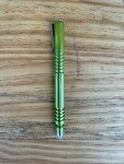 Hinderer Aluminum Investor Pen in Green