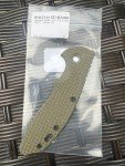 Rick Hinderer XM-18 3.5” OD Green Handle