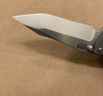 Eklipse Tanto Stonewash Blade by Rick Hinderer