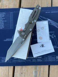Hinderer Eklipse 3.5” Tanto Knife - Battle Bronze