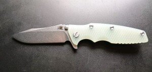 Hinderer Eklipse 3.5" Spearpoint Knife - Jade Green