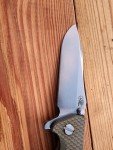 Hinderer Eklipse OD Green G10 Spearpoint Knife