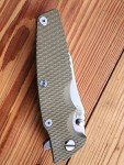 Hinderer Eklipse OD Green G10 Spearpoint Knife