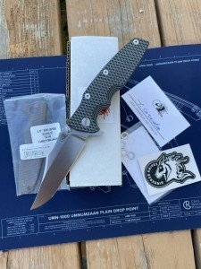 Hinderer Eklipse Bowie 3.5” Knife with Extras
