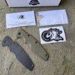 Hinderer Eklipse 3.5” Bowie Knife - Black