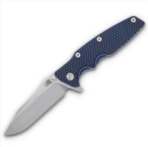 Hinderer Eklipse Blue/Black G10 Spearpoint Knife