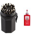 Norseman 29-Piece Magnum Drill Bit Set & Fluid