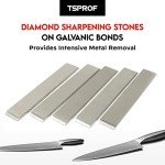 TSPROF Diamond Plates Set: Extra Coarse to Fine