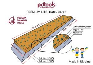 25mm CBN Sharpening/Honing Stone for Edge Pro