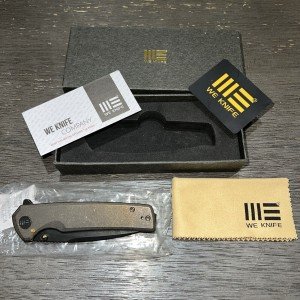 WE Knife Subjugator 21014C-4 Black Titanium Knife