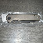 WE Knife Subjugator 21014C-4 Black Titanium Knife