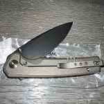 WE Knife Subjugator 21014C-4 Black Titanium Knife