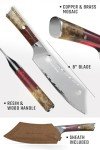 Crixus 8" Chef & Cleaver Hybrid Knife