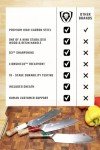 Crixus 8" Chef & Cleaver Hybrid Knife