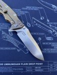 Hinderer Eklipse 3.5" Magnacut Bronze Pocket Knife