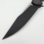 WE KNIFE Zonda Black Titanium & Carbon Fiber Knife