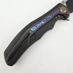 WE KNIFE Zonda Black Titanium & Carbon Fiber Knife