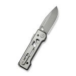 WE Knife Tyro Superlock Satin Titanium 20CV Blade