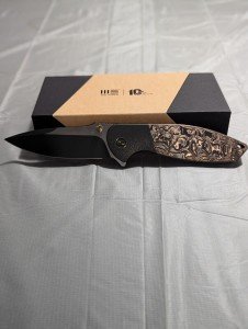 WE Knife Nitro OG Titanium Copper Carbon Fiber 20CV