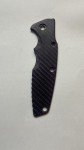 Hinderer Eklipse Purple Twill Carbon Fiber Scale