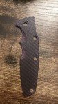 Hinderer Eklipse Purple Twill Carbon Fiber Scale