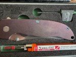 Norseman #6301 Plum Knife with Turquoise Accents