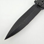 WE Diatomic Black Titanium 20CV Single Edge Dagger