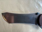 Norseman #6301 Plum Knife with Turquoise Accents