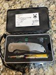 Grimsmo Norseman Smooth Stonewashed Blue Knife