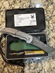 Grimsmo Norseman Smooth Stonewashed Blue Knife