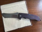 Norseman #6301 Plum Knife with Turquoise Accents