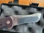 Norseman #6301 Plum Knife with Turquoise Accents