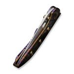WE Knife Attor Frame Lock Flamed Titanium Knife