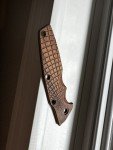 Hinderer Eklipse 3.5" Walnut Frag Knife