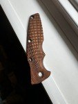Hinderer Eklipse 3.5" Walnut Frag Knife