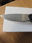 We Knife Seer 20CV Blade Black Titanium Handle