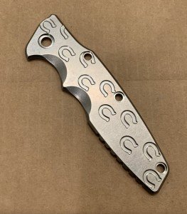 Hinderer Eklipse Stonewash Titanium Track Scale