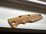 Hinderer Eklipse 3.5" Red Oak Knife Scale